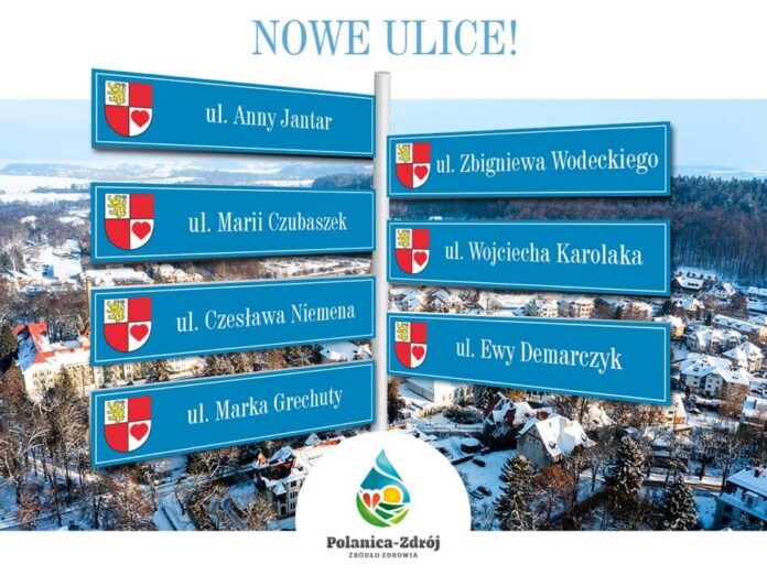 Nowe ulice w Polanicy-Zdroju Nowe ulice w Polanicy-Zdroju