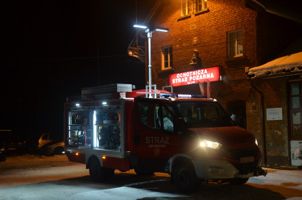Nowy samochód OSP Szczytna