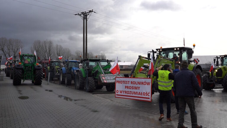 protest rolników ziemia Kłodzka