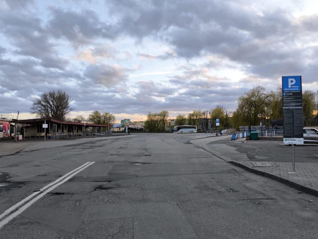 Parking PKS w Kłodzku