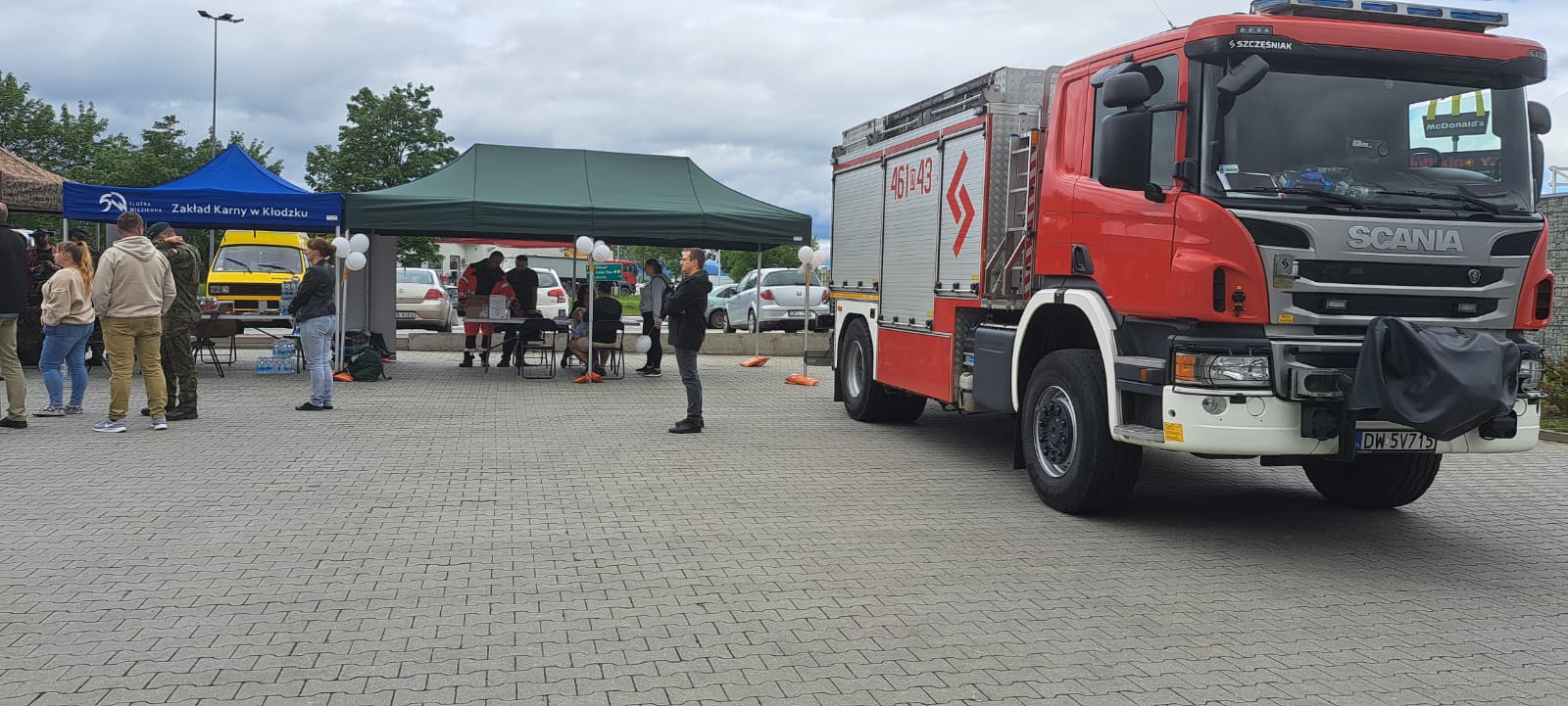 Krwiobus przy Galerii Twierdza Kłodzko. Podziel się tym, co najcenniejsze!