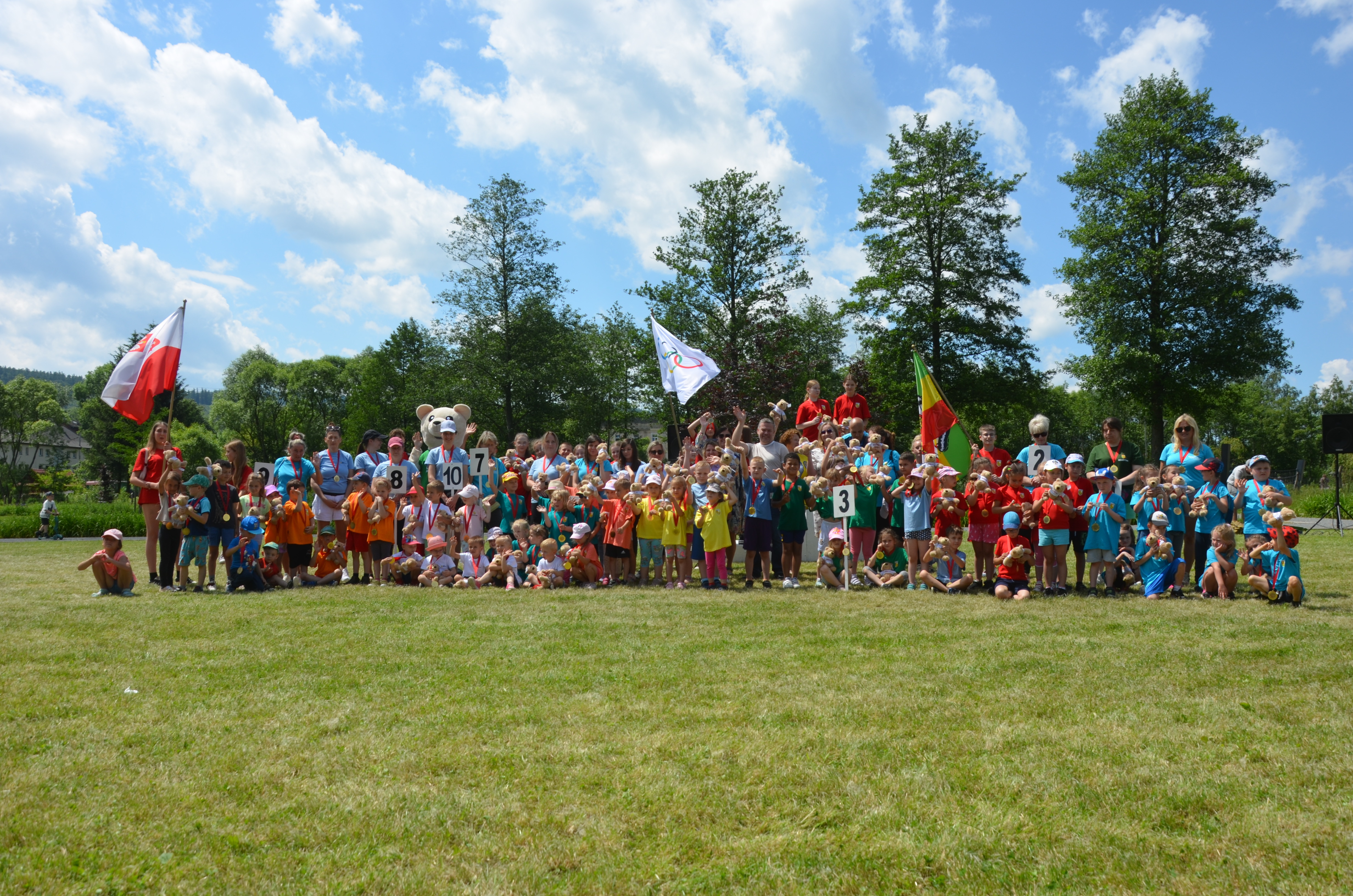 Olimpiada Przedszkolaków w Szczytnej. Radość, ruch i wspólna zabawa