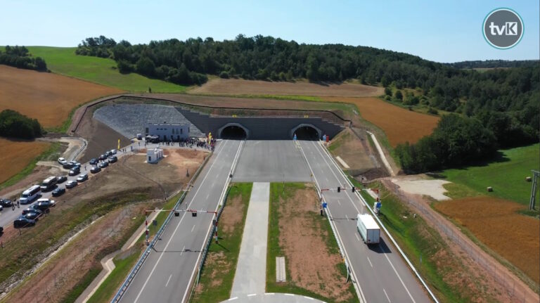 Najdłuższy tunel w Polsce otwarty