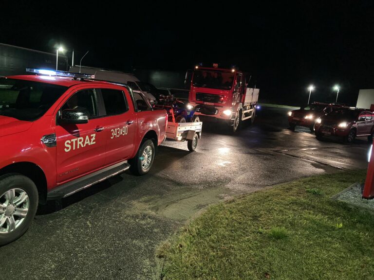 Kilkudziesięciu strażaków z województwa lubuskiego wesprze działania kolegów z powiatu kłodzkiego
