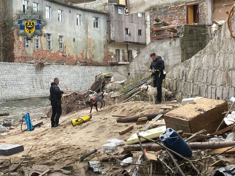 Policja od kilku dni poszukuje zaginionej 77-latki. Do działań skierowano funkcjonariuszy z Komisariatu Wodnego wraz z psem służbowym