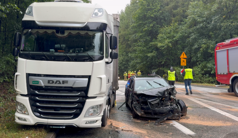 Wypadek na DK-8 między Boguszynem a Bardem