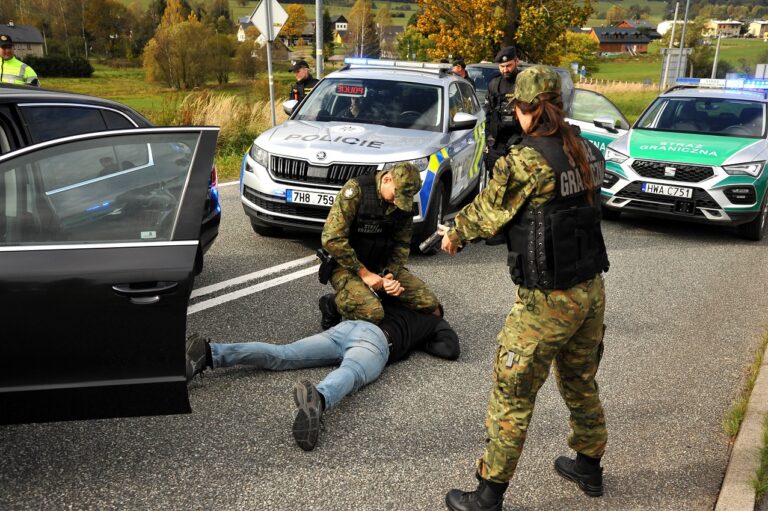 Polsko-czeskie ćwiczenia taktyczne pn. „Pościg transgraniczny”