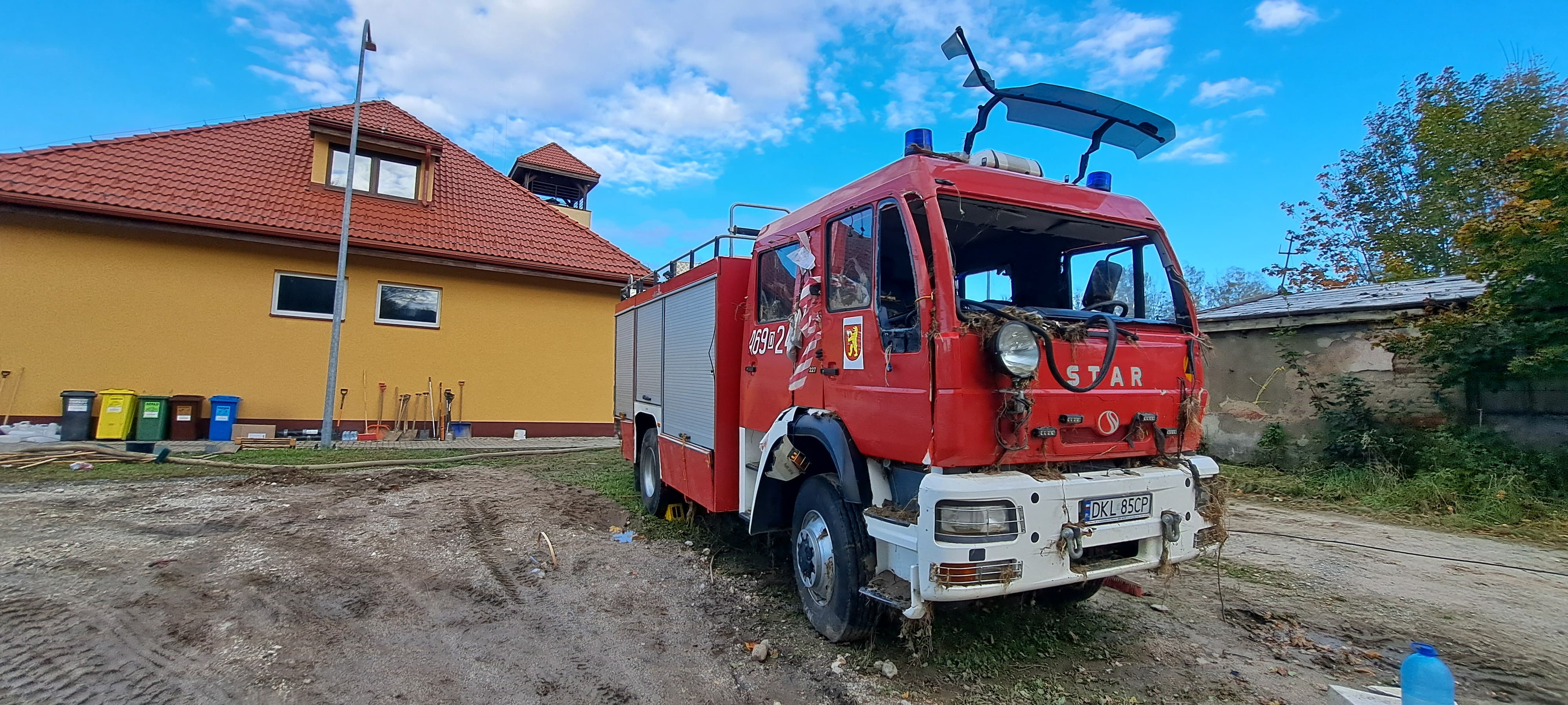 Do OSP Stronie Śląskie trafił Jelcz z drugiego końca Polski. Wsparcie zadeklarowała także firma MAN