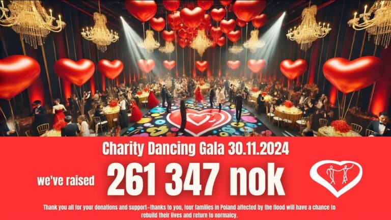 Polacy z Norwegii wspierają powodzian. Zorganizowali galę i zebrali blisko 100 tys. zł dla rodzin z okolic Kłodzka