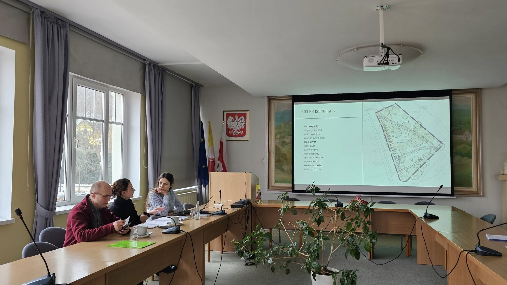 Spotkanie dotyczące zagospodarowania skweru przy ul. Ogrodowej i Cichej w Polanicy-Zdroju