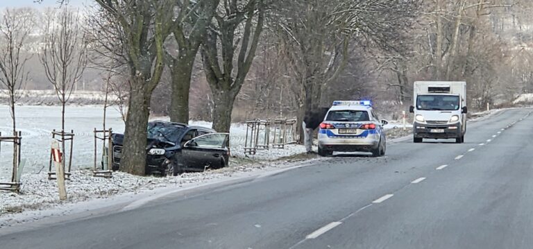 Zdarzenie drogowe w Gołogłowach