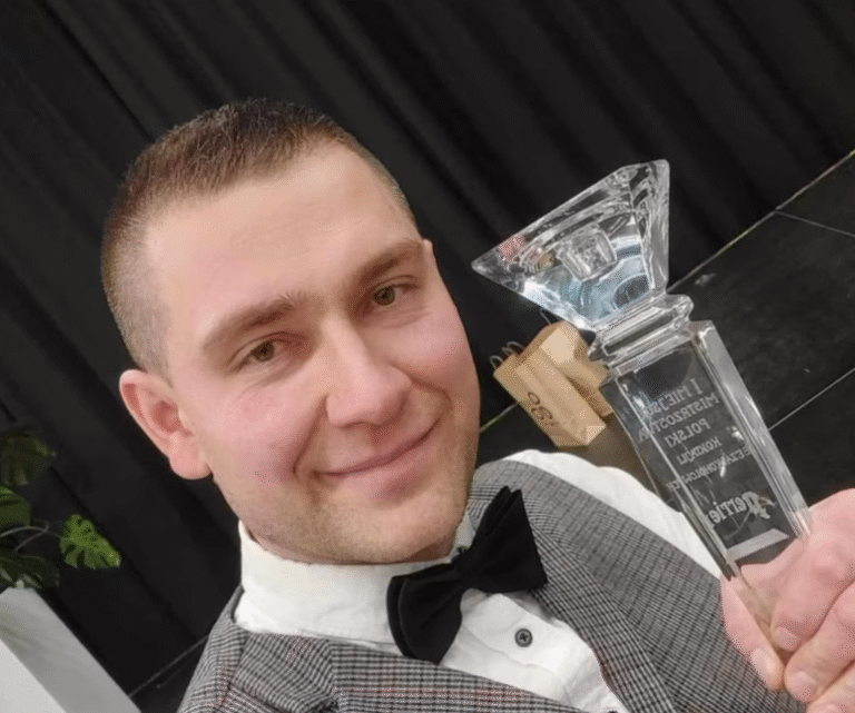 Piotr Gutowski mistrzem Polski w koktajlach bezalkoholowych