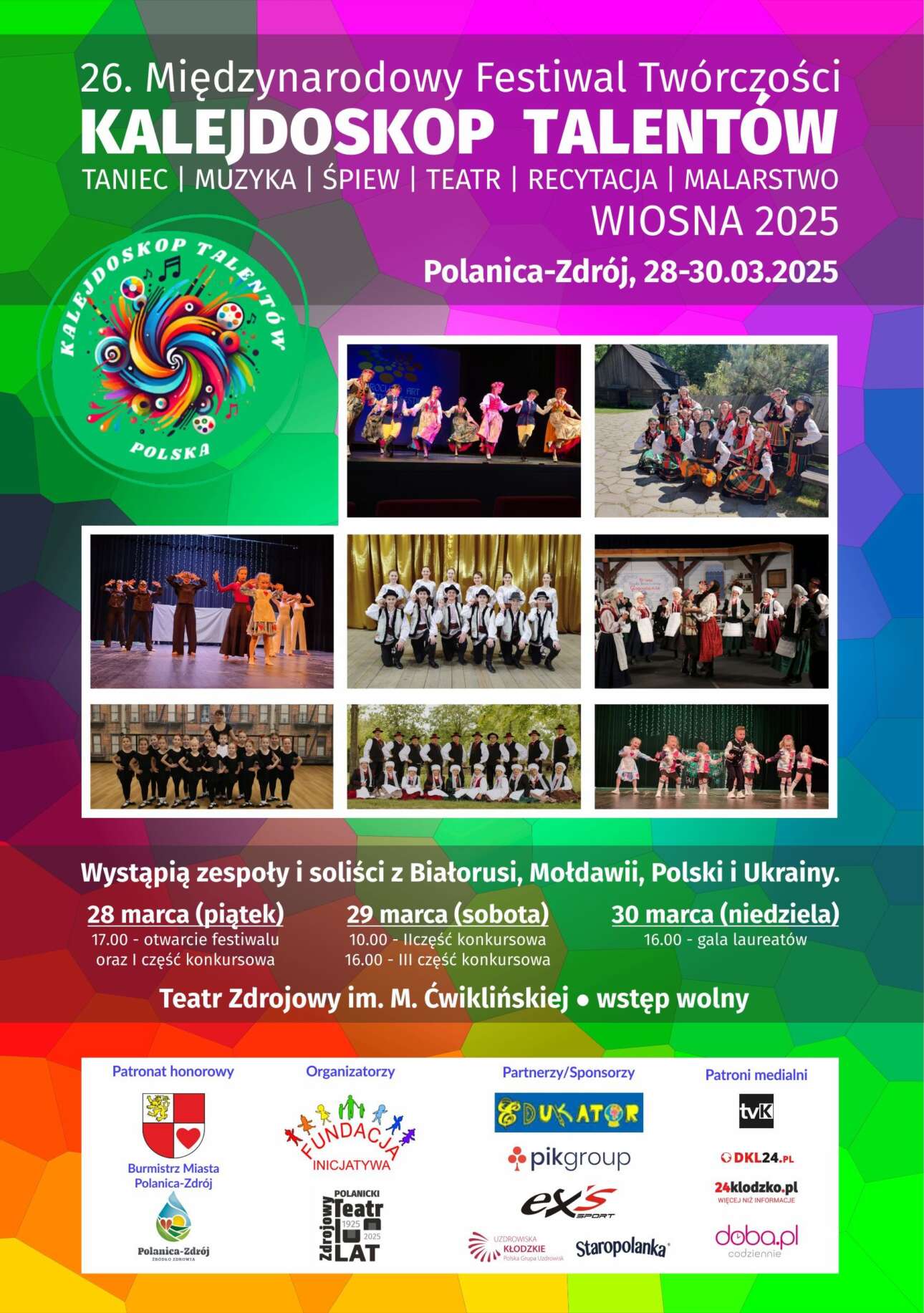 Przed nami 26. Międzynarodowy Festiwal Twórczości „Kalejdoskop Talentów”