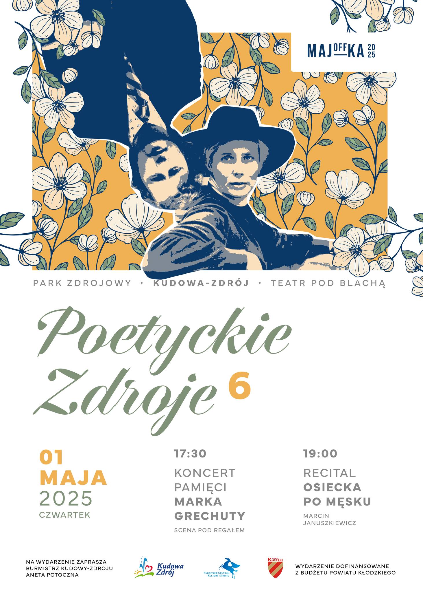Festiwal Poetyckie Zdroje w Kudowie-Zdroju już 1 maja
