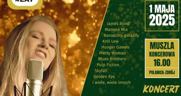 Koncert piosenki Oscarowej – Ela Dębska Band w Polanicy-Zdroju