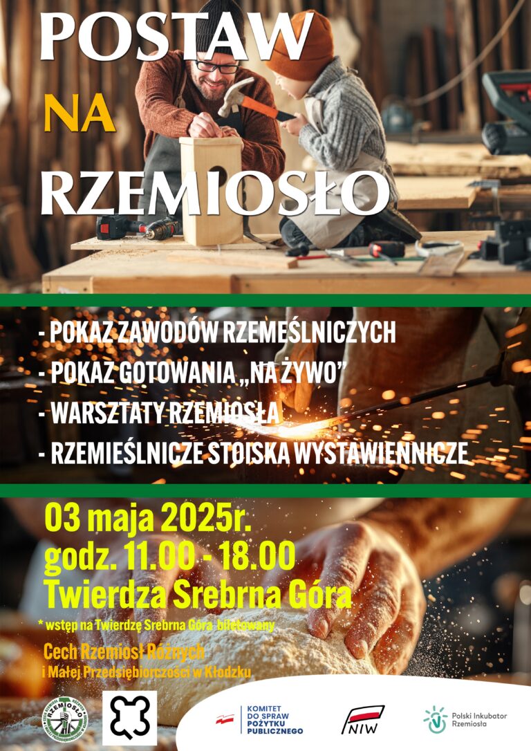 Postaw na Rzemiosło – event promujący zawody rzemieślnicze