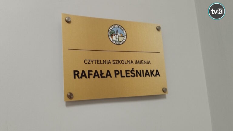 W SP nr 3 otwarto czytelnię imienia Rafała Pleśniaka