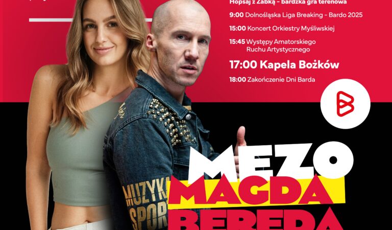 21-22.06.: Dni Barda. Gwiazdami wieczoru będą Magda Bereda z zespołem oraz MEZO