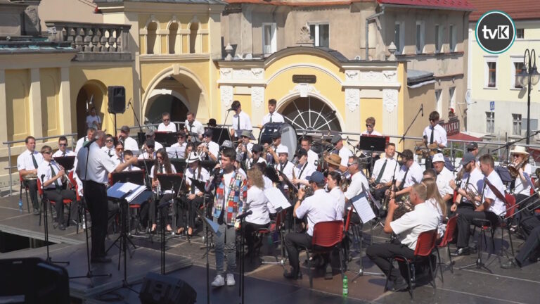 Koncert na schodach wambierzyckiej bazyliki