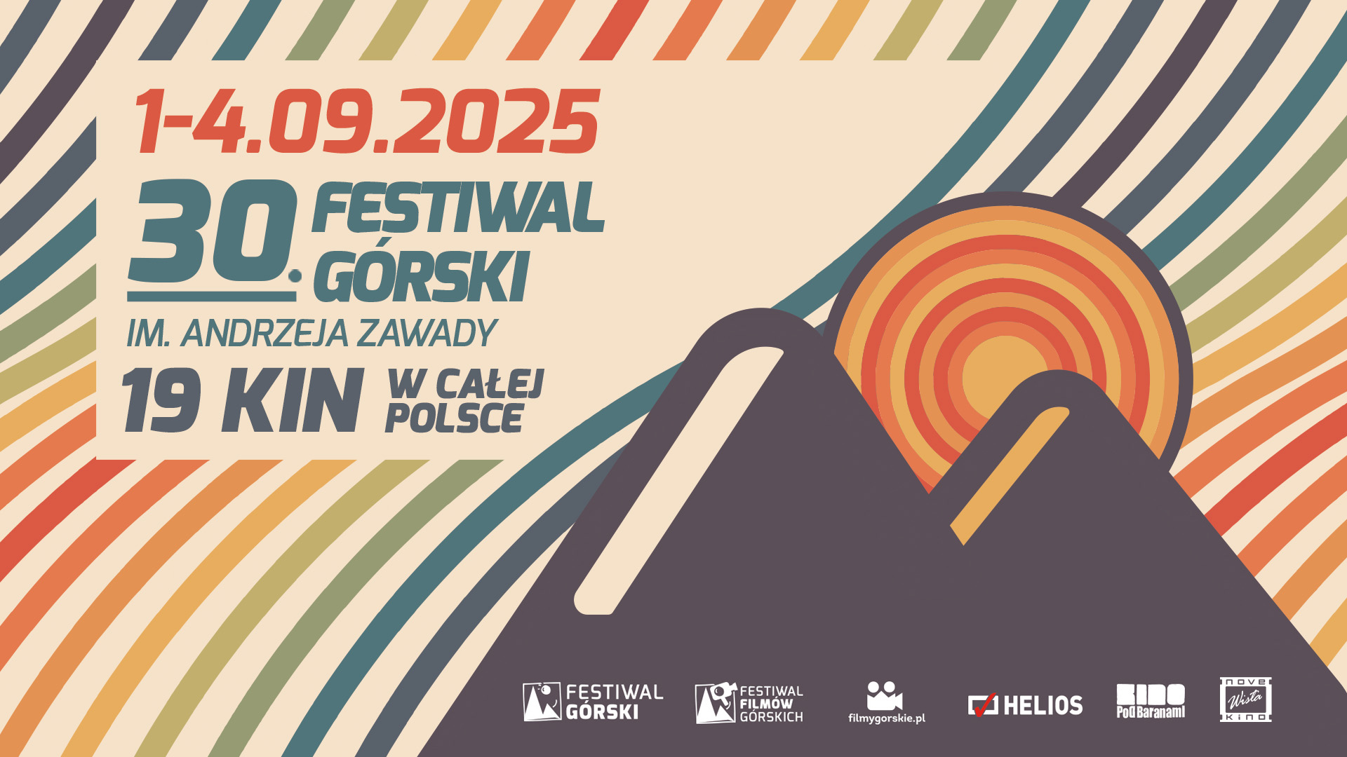 Festiwal Górski im. Andrzeja Zawady zawita do kin w 18 miastach Polski!