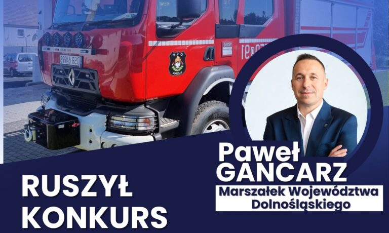 3,5 miliona złotych dla dolnośląskich gmin na wozy strażackie. Nabór wniosków rozpoczęty
