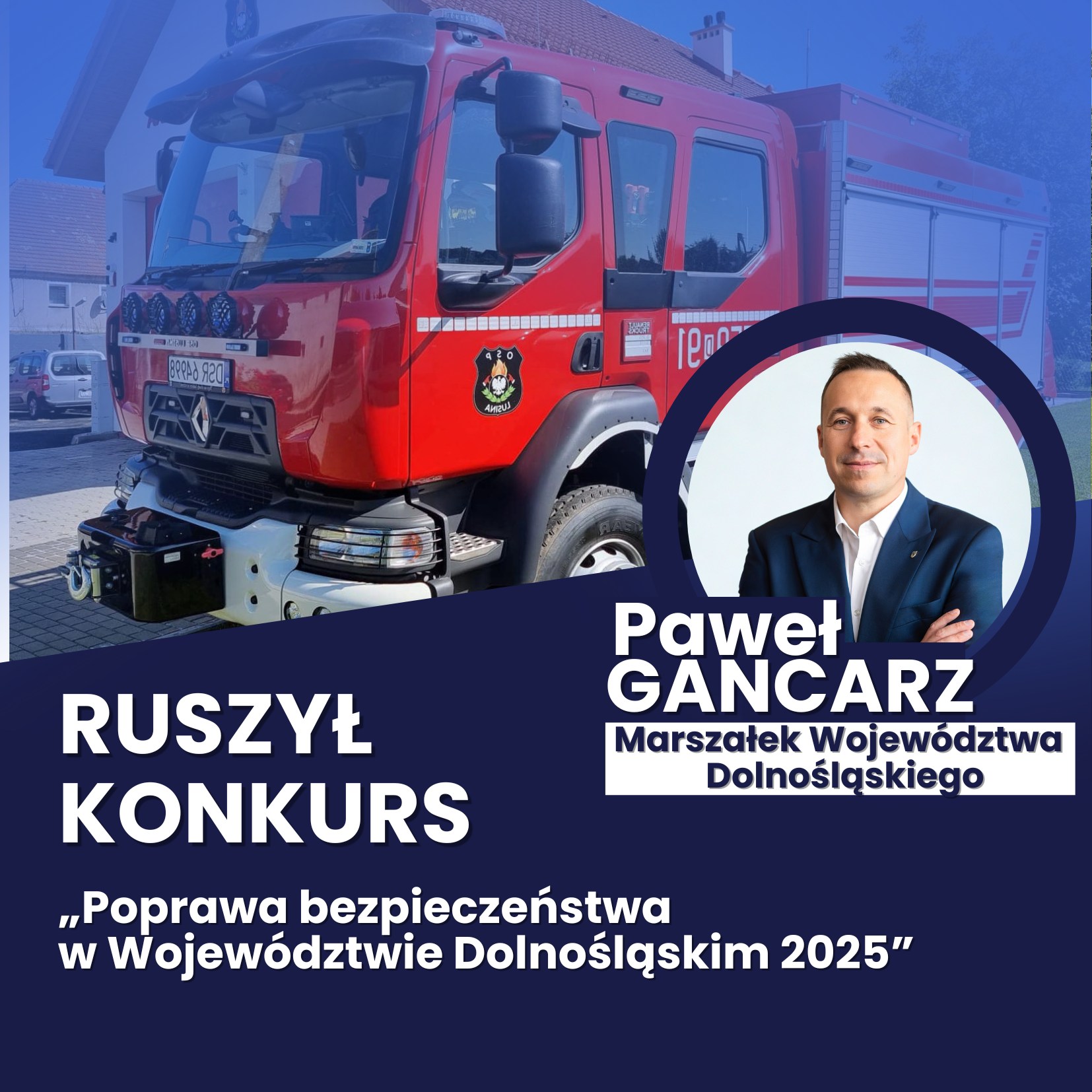 3,5 miliona złotych dla dolnośląskich gmin na wozy strażackie. Nabór wniosków rozpoczęty