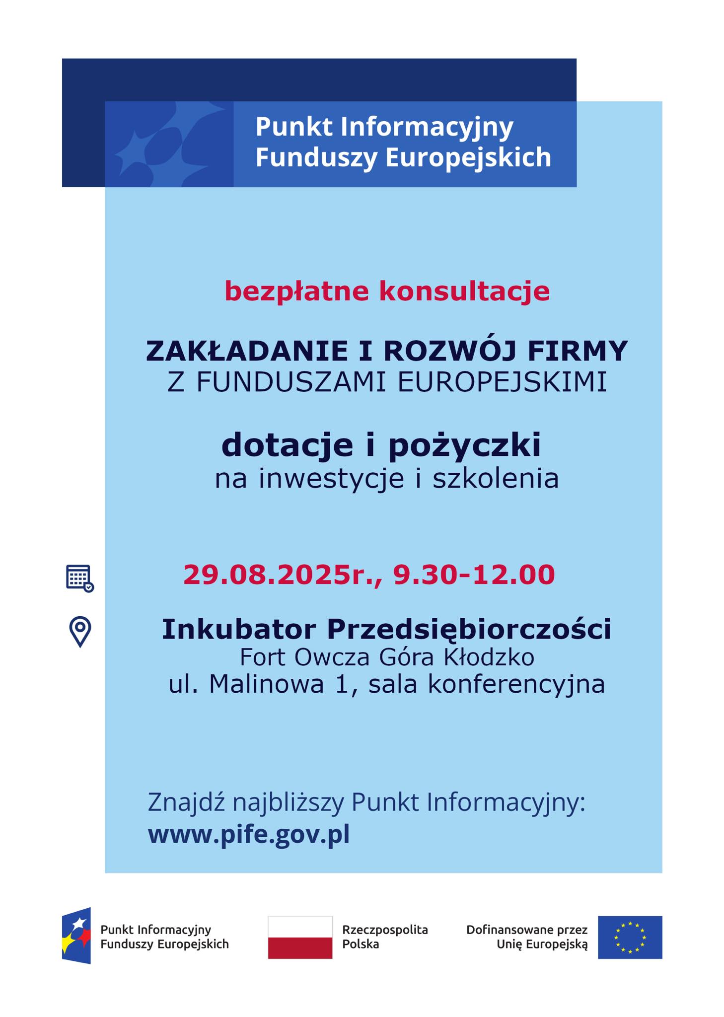 Konsultacje dla przedsiębiorców