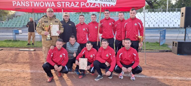 Strażacy z Kłodzka wicemistrzami Dolnego Śląska w sporcie pożarniczym