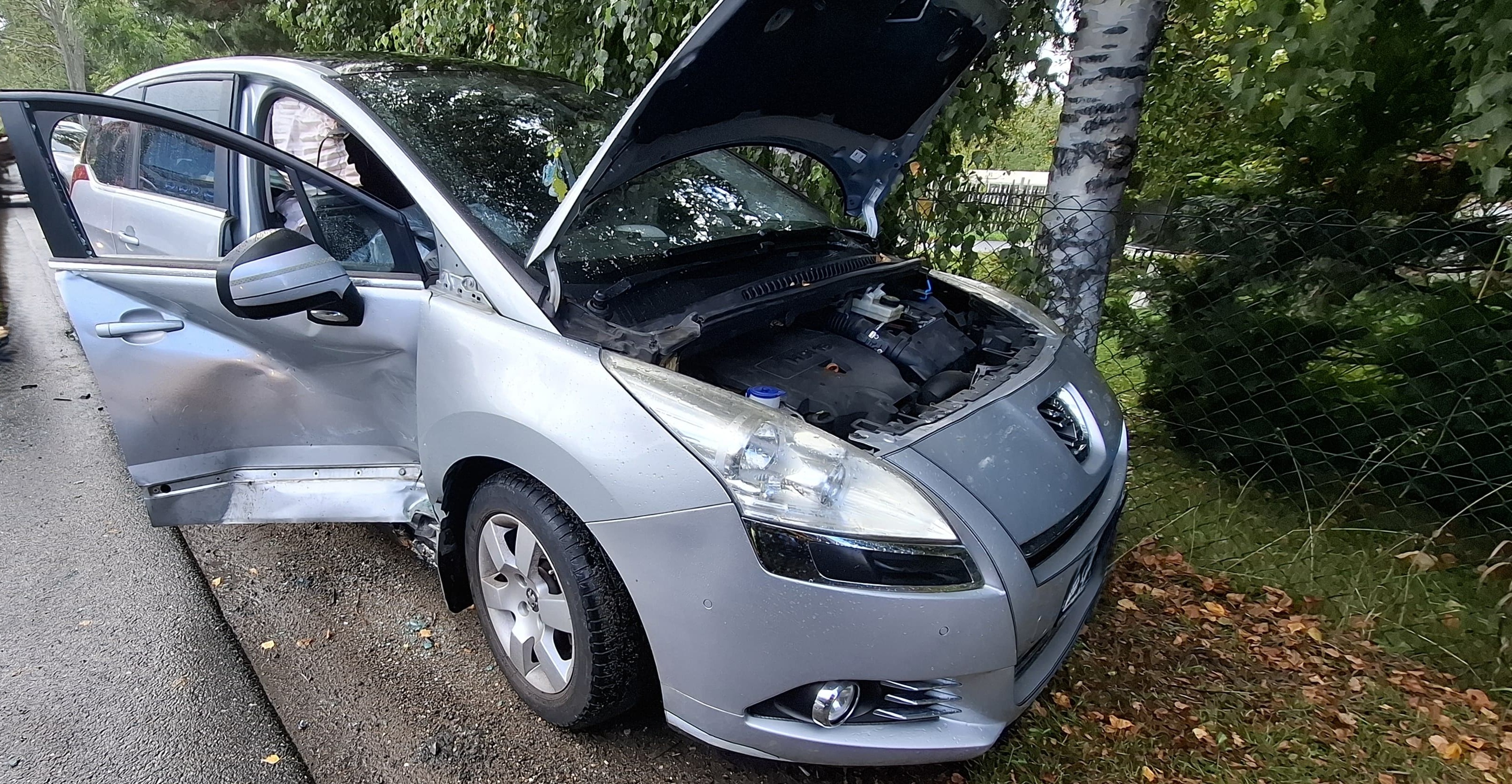 Zderzenie dwóch pojazdów w Starym Wielisławiu