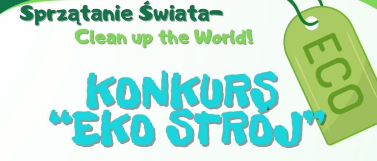 Miejski Zakład Komunalny w Polanicy-Zdroju zaprasza uczniów klas IV–VIII do udziału w konkursie „Eko Strój”