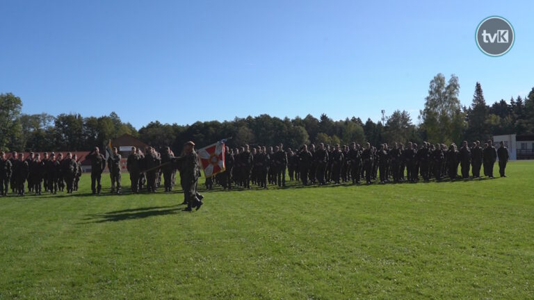 Przysięga terytorialsów w Polanicy-Zdroju