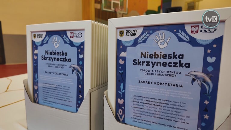 Na Dolnym Śląsku ruszył projekt Niebieskiej Skrzyneczki