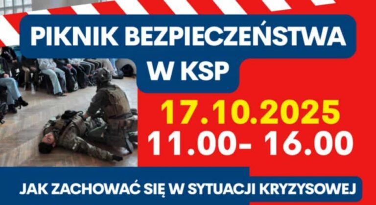 Piknik bezpieczeństwa w KSP