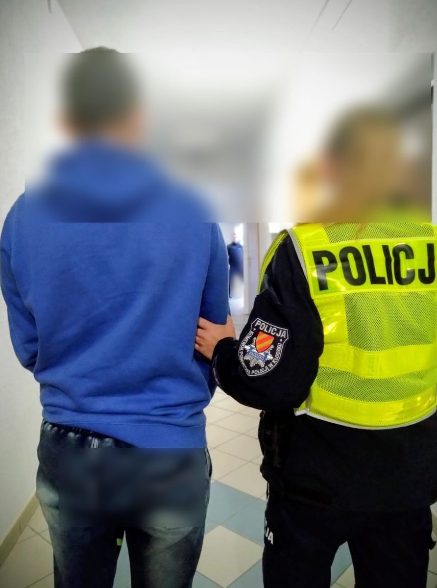 Policjanci zatrzymali cztery osoby podejrzane o podpalenie stodoły i samochodów w Starym Wielisławiu