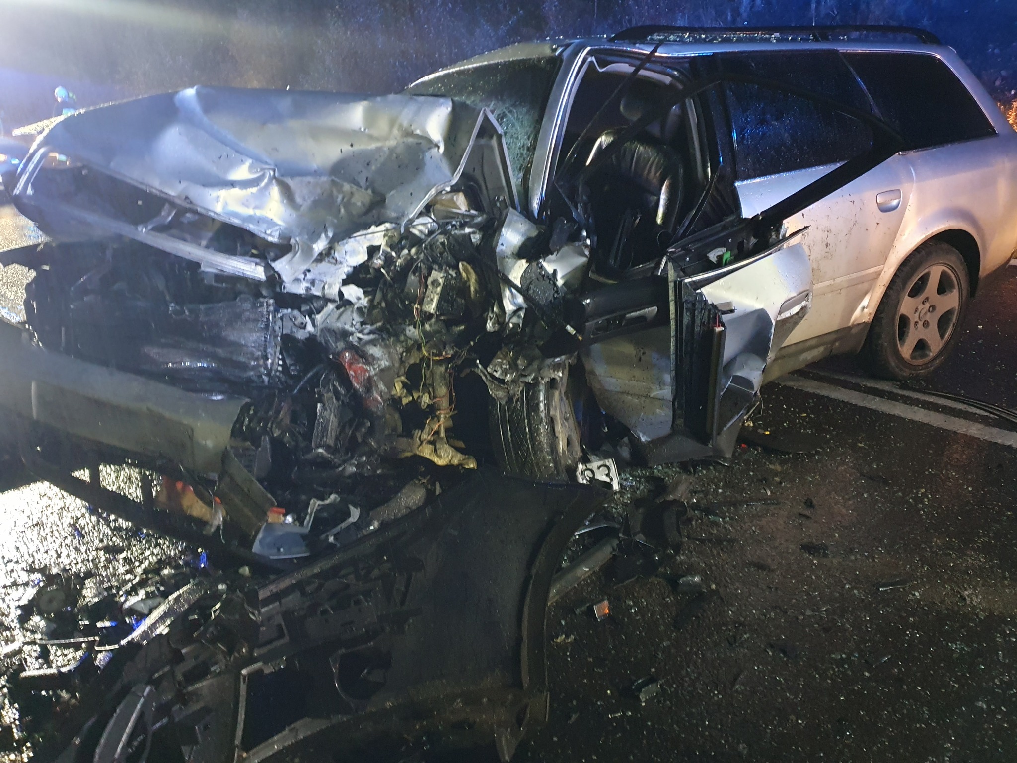 Wypadek z udziałem 5 pojazdów na obwodnicy Nowej Rudy