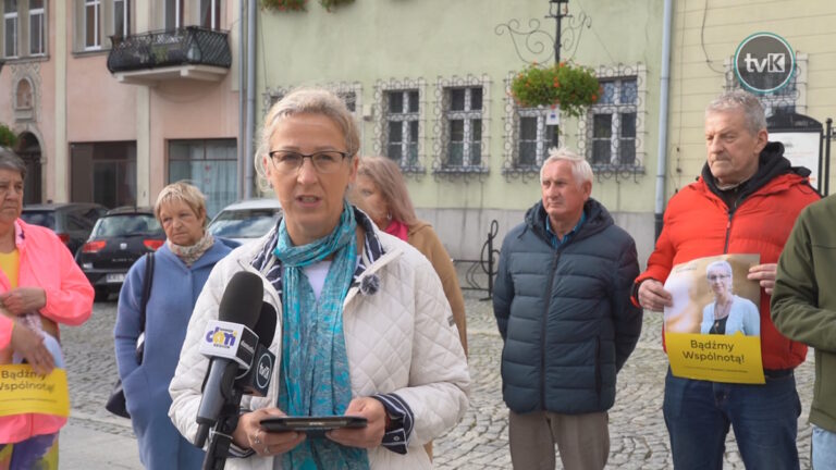 Konferencja prasowa Urszuli Karpowicz