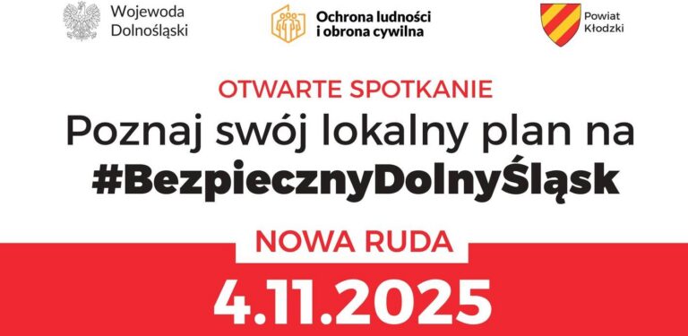 Przed nami spotkanie poświęcone ochronie ludności i obronie cywilnej organizowane w ramach akcji #BezpiecznyDolnyŚląsk