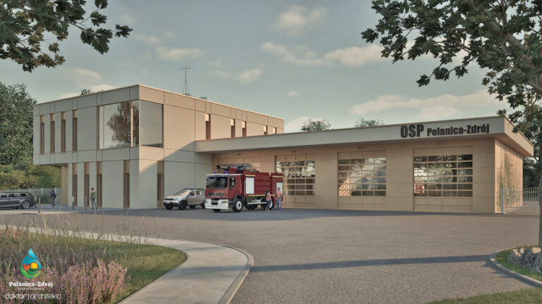Nowa remiza OSP w Polanicy-Zdroju coraz bliżej! Ogłoszono przetarg na budowę nowoczesnego obiektu zarządzania kryzysowego