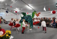 Widowisko w Niepublicznej Szkole w Żelaźnie