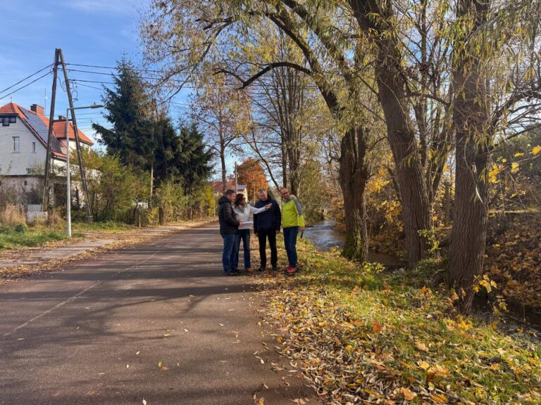 Spotkanie w sprawie budowy mostu na rzece Klikawa w Kudowie-Zdroju