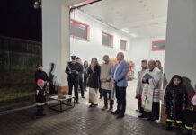 Uroczyste otwarcie zmodernizowanej remizy OSP w Kudowie-Brzozowie