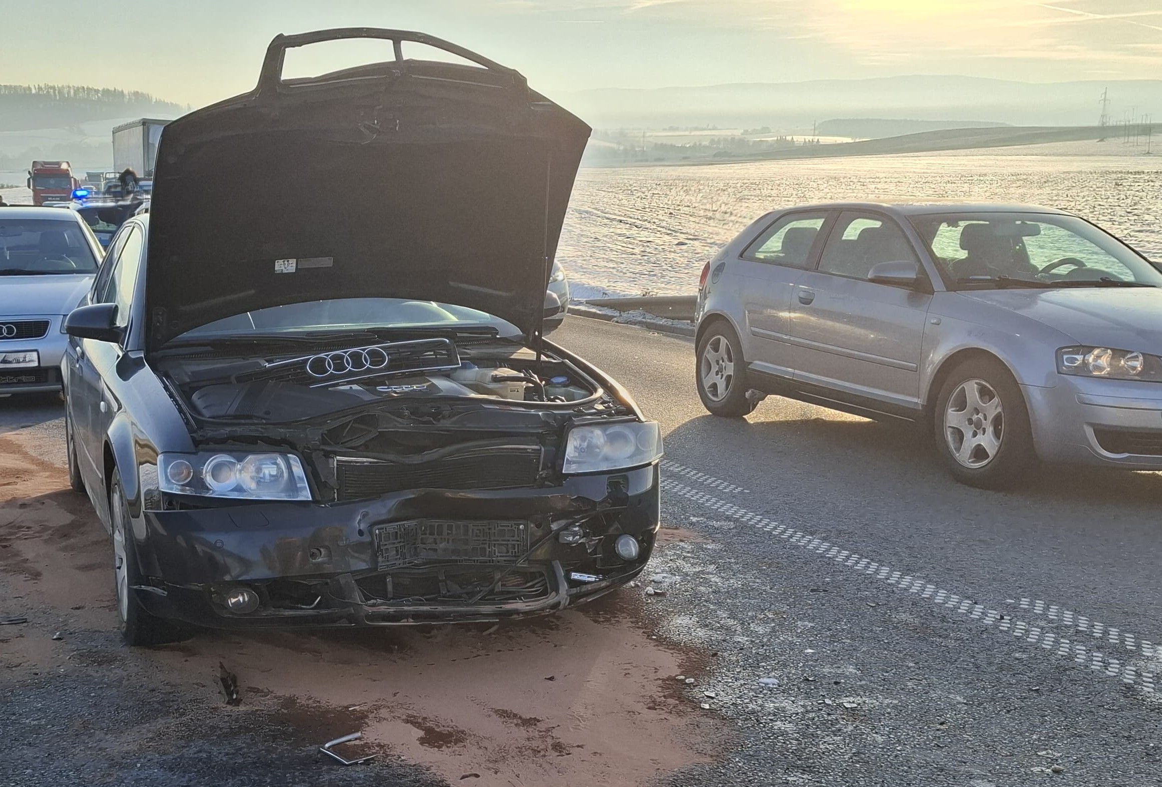 Zderzenie dwóch pojazdów na obwodnicy Kłodzka. Są utrudnienia!