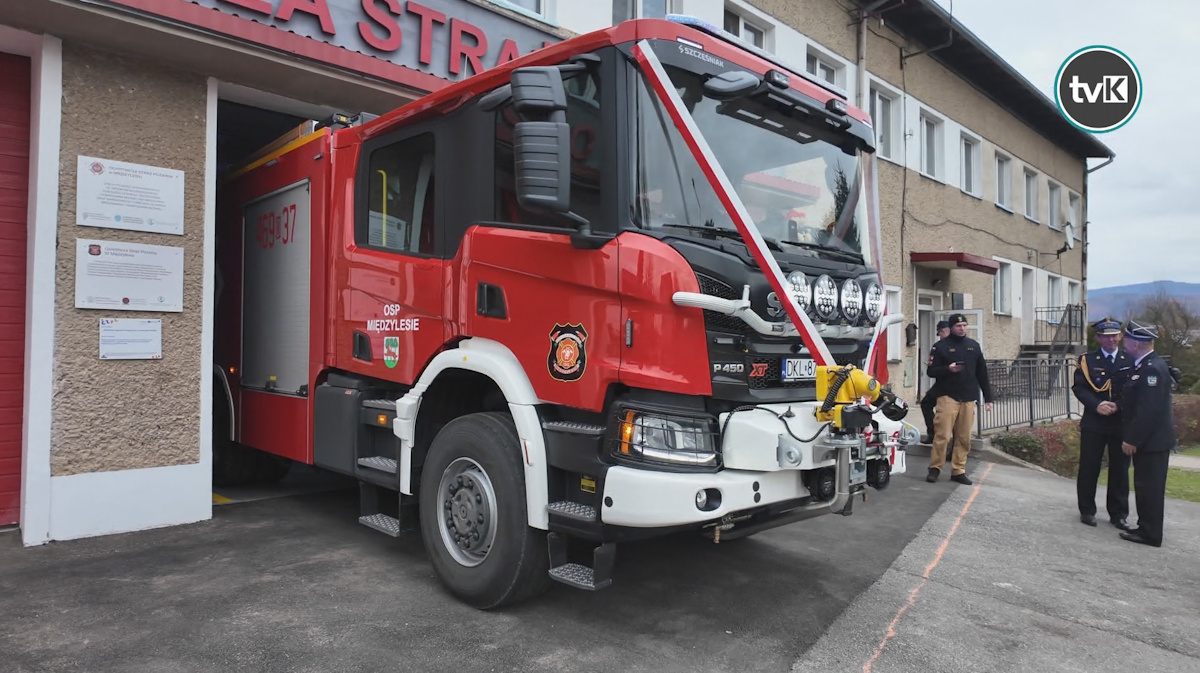Nowy wóz dla OSP Międzylesie