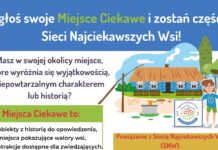 Trwa nabór do inicjatywy „Zgłoś swoje Miejsce Ciekawe i zostań częścią Sieci Najciekawszych Wsi”
