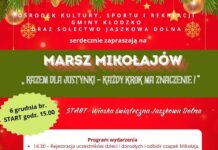 Zapraszamy na charytatywny Marsz Mikołajów w Jaszkowej Dolnej