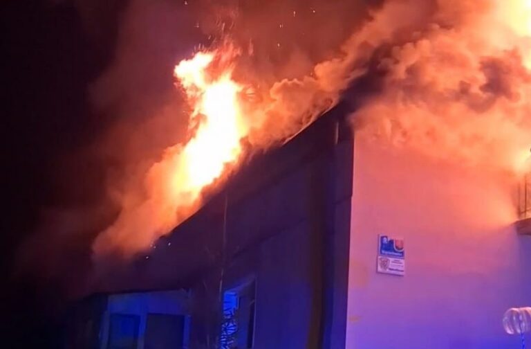 Pożar budynku mieszkalnego w Wojciechowicach