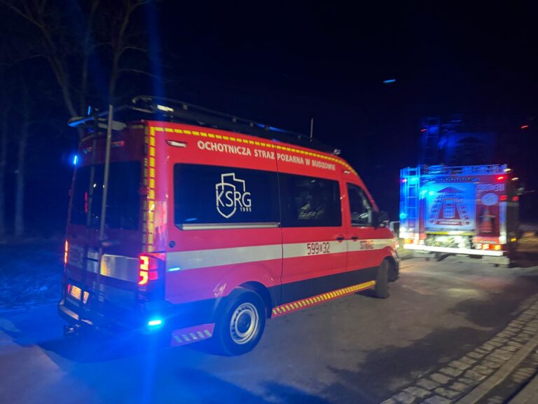 OSP Budzów z nowym specjalistycznym samochodem