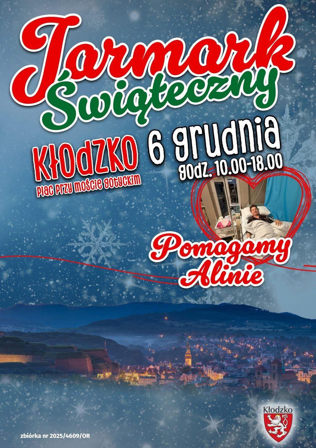 Pomóżmy Alinie wrócić do zdrowia! Specjalne stoisko na kłodzkim Jarmarku Świątecznym