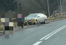 Zdarzenie drogowe na DK-8 w Jeleniowie