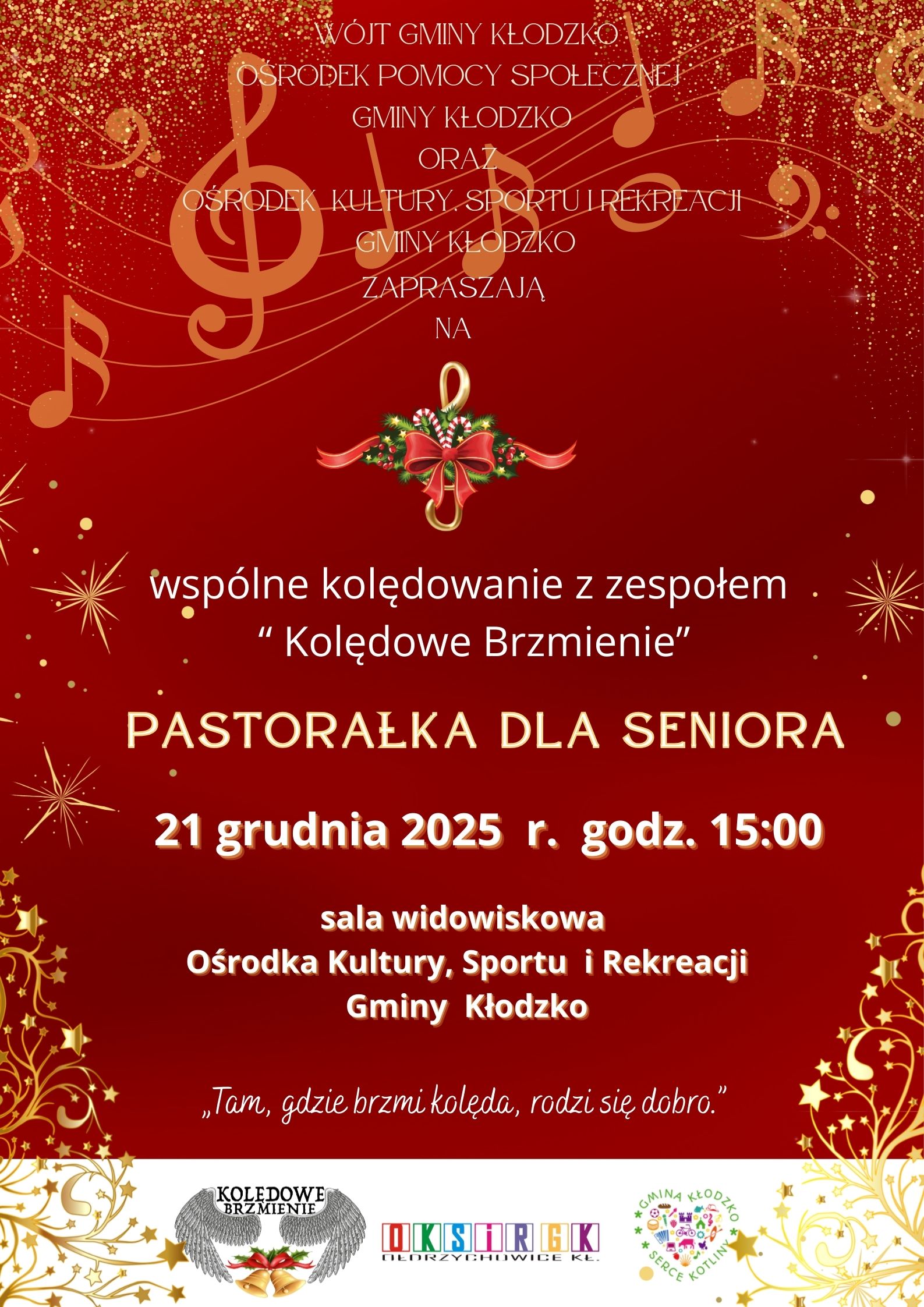 Gmina Kłodzko: „Pastorałka dla seniora”